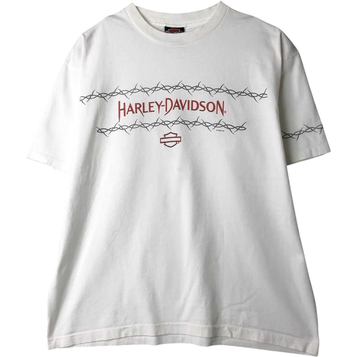 古着 ハーレーダビッドソン Harley-Davidson モーターサイクル バイクT 
