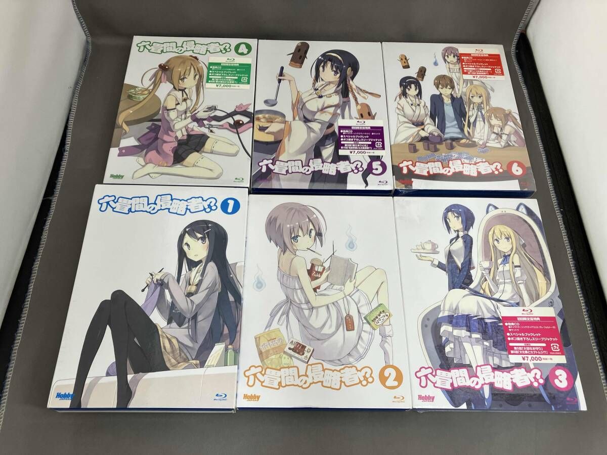 【※※※】[全6巻ｾｯﾄ]六畳間の侵略者!? 第1~6巻(初回限定版)(Blu-ray Disc)