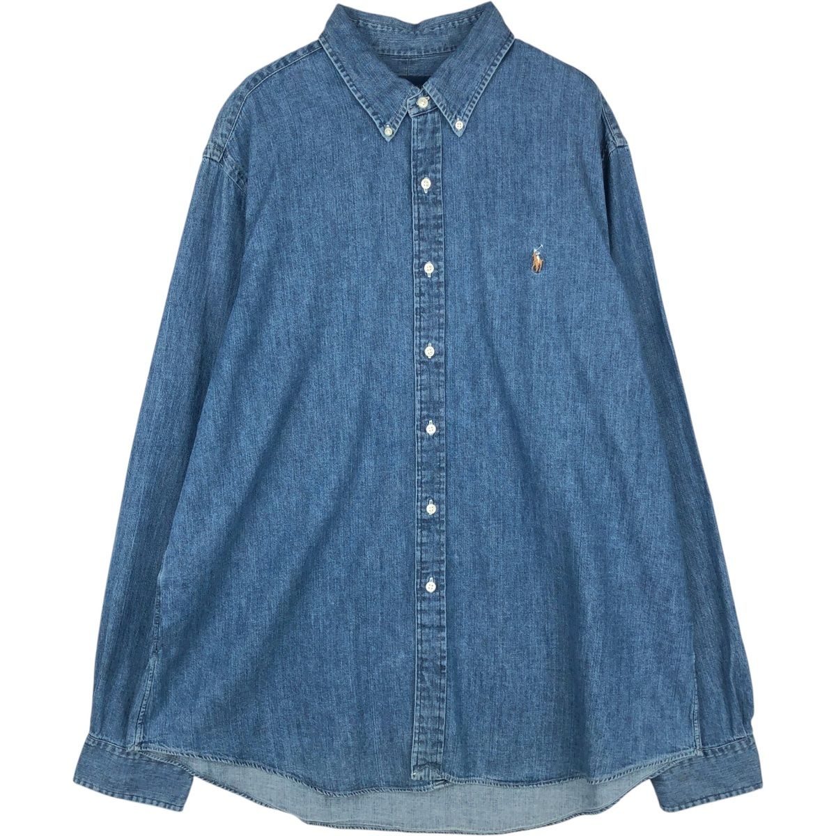 古着 ラルフローレン Ralph Lauren 長袖 ボタンダウンシャツ メンズXXL相当/eaa649255