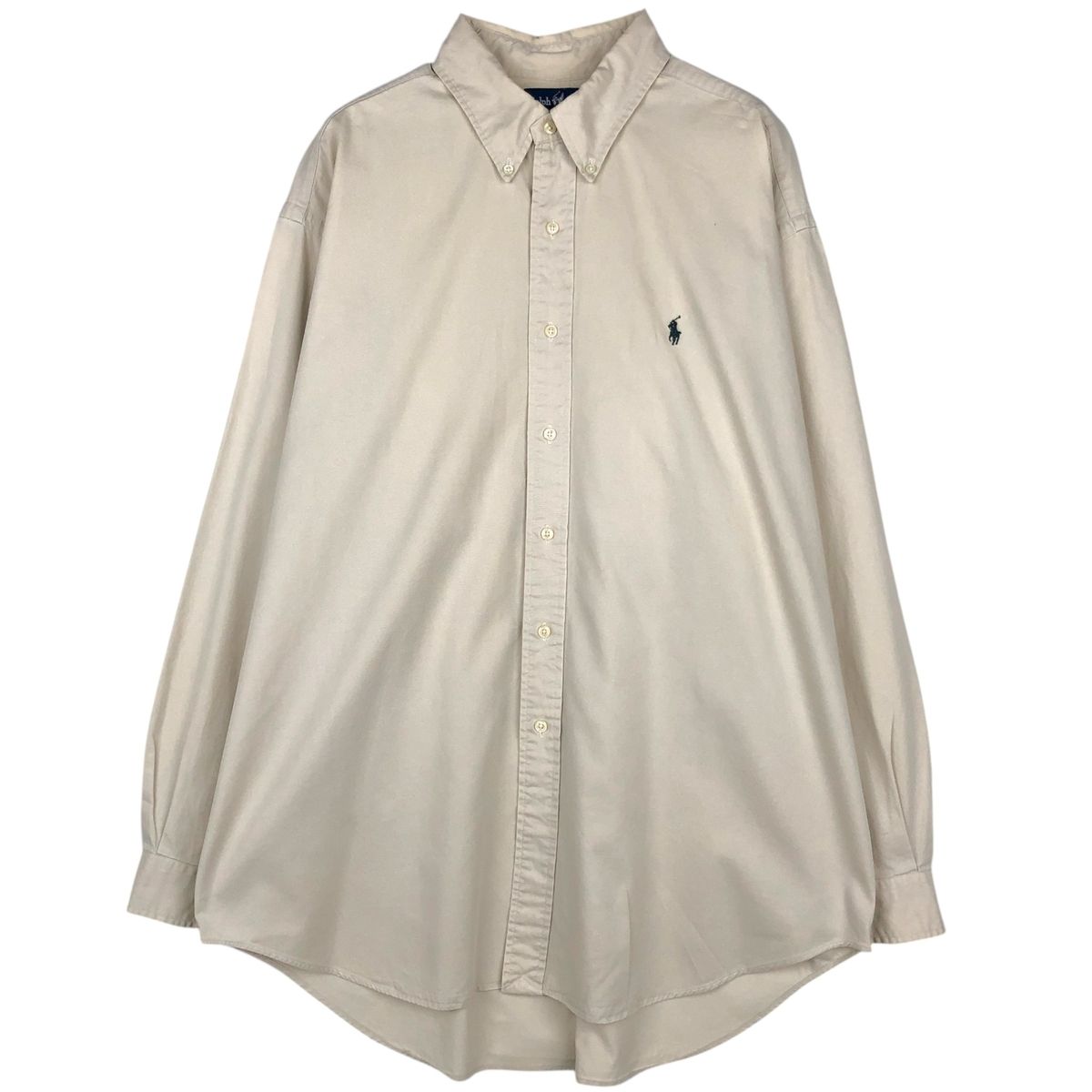 古着 ラルフローレン Ralph Lauren BLAKE 長袖 ボタンダウンシャツ メンズXL相当/eaa649246