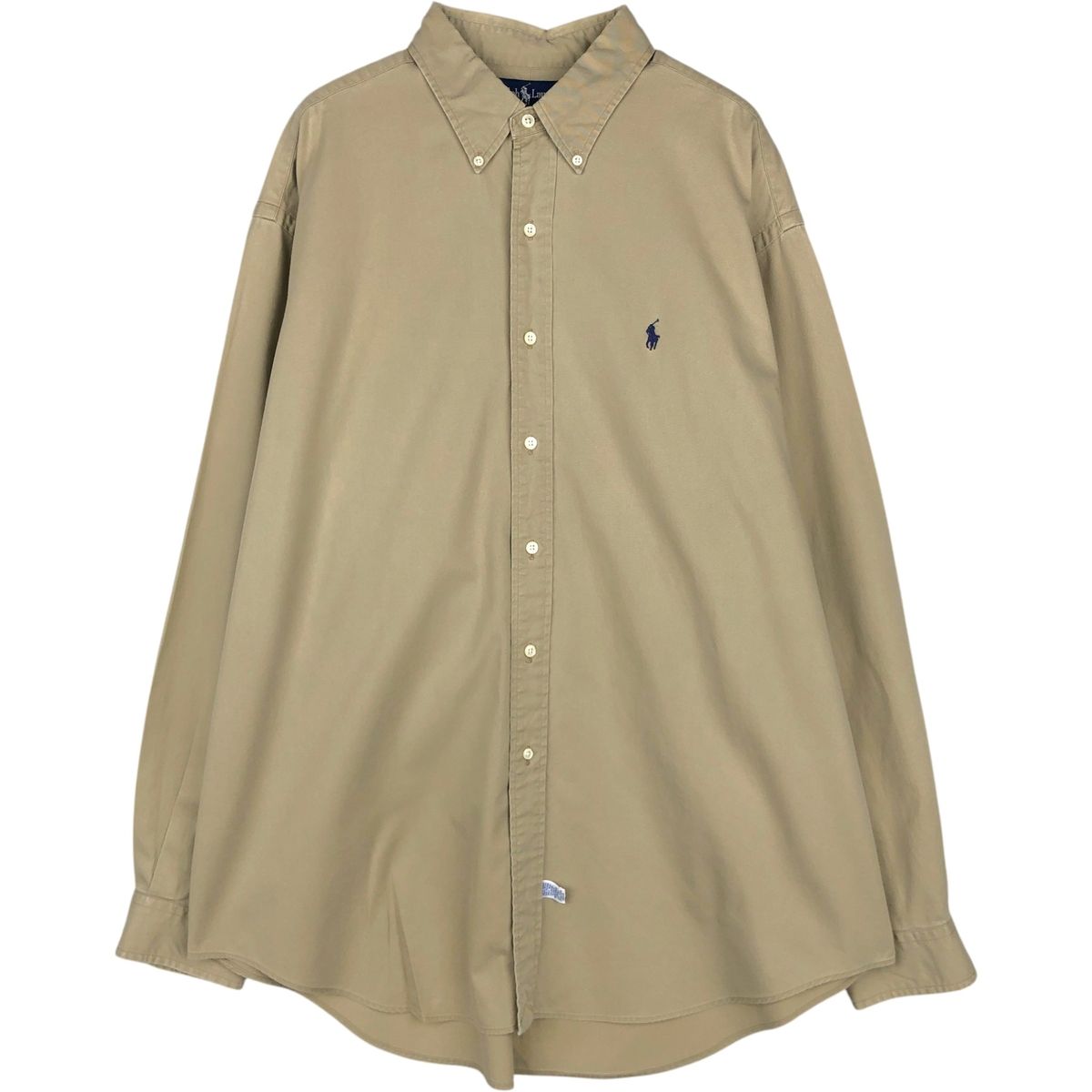 古着 ラルフローレン Ralph Lauren 長袖 ボタンダウンシャツ メンズXL相当/eaa649243