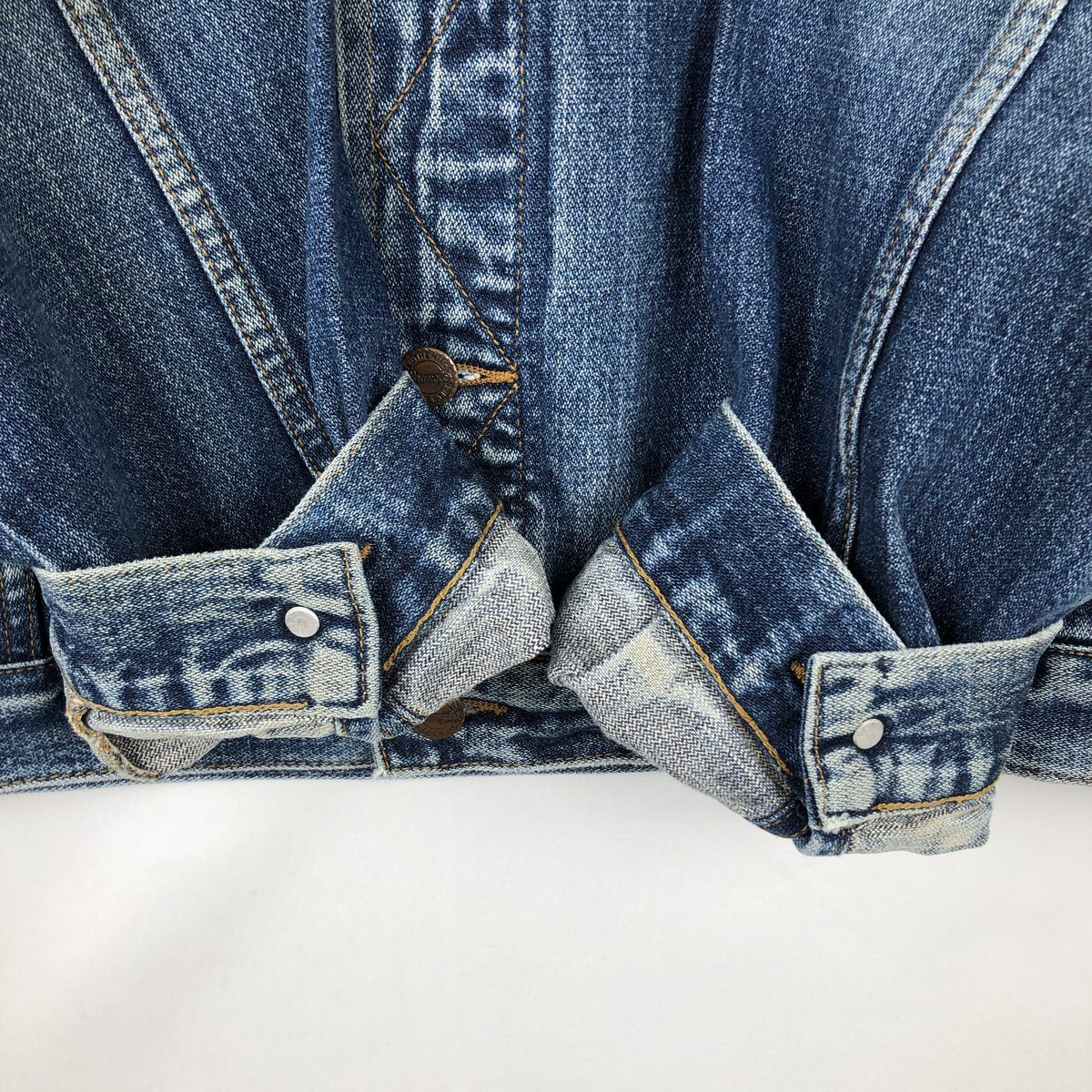 古着 ラングラー Wrangler AUTHENTIC WESTERN デニムジャケット G
