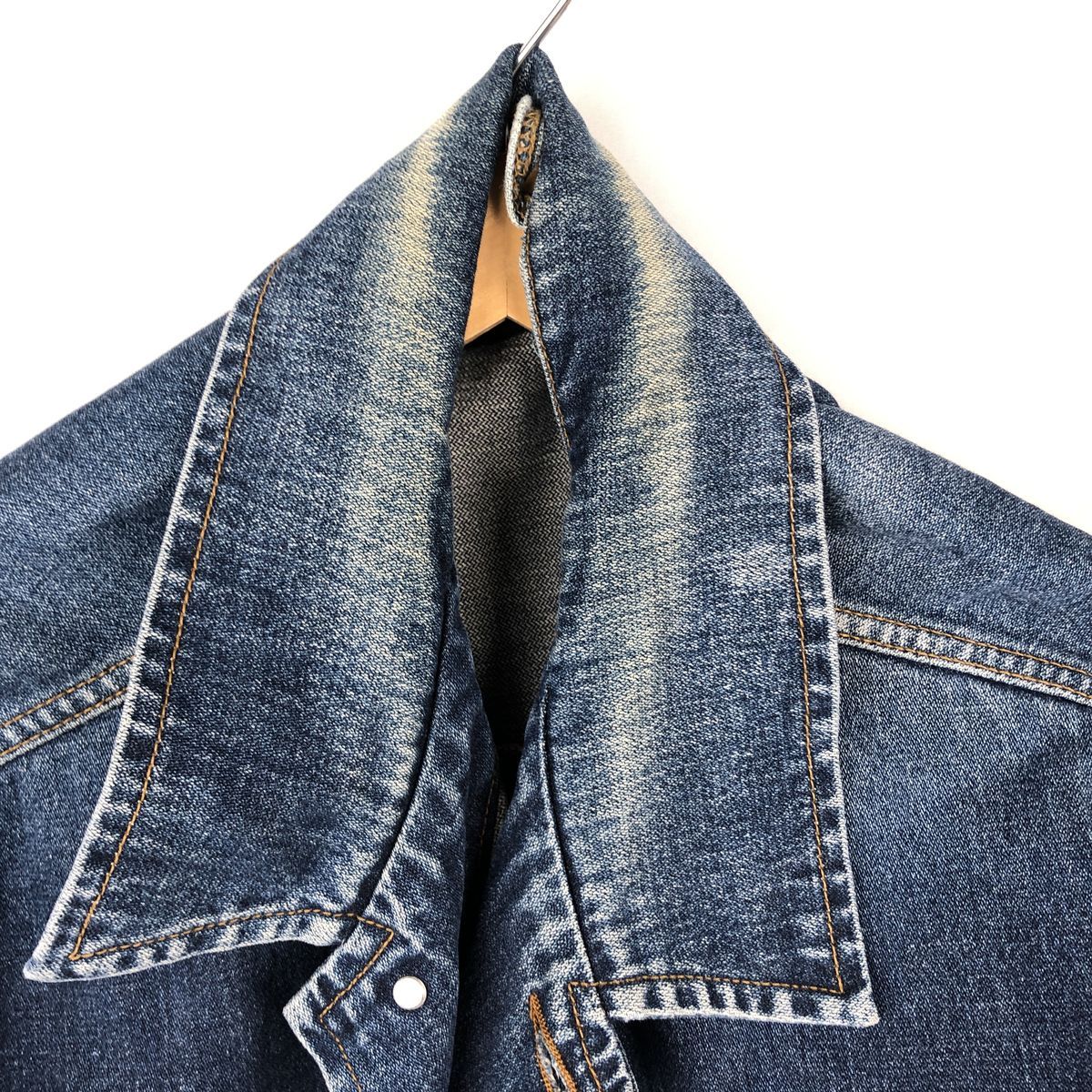 古着 ラングラー Wrangler AUTHENTIC WESTERN デニムジャケット G