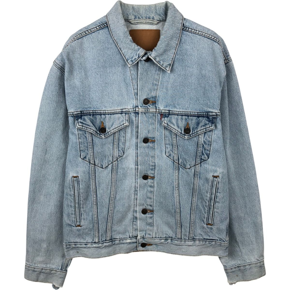 古着 リーバイス Levi's デニムジャケット Gジャン メンズL相当/eaa649052