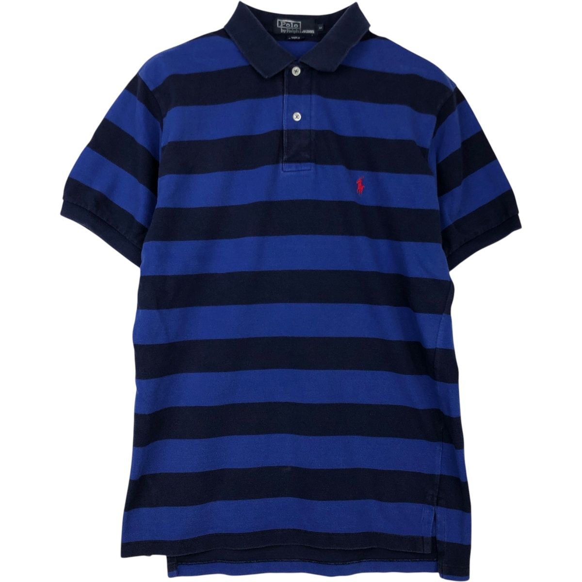 古着 ラルフローレン Ralph Lauren POLO by Ralph Lauren 半袖 ボーダー ポロシャツ メンズM相当/eaa623978 古着 ラルフローレン Ralph Lauren POLO by Ralph Lauren 半袖