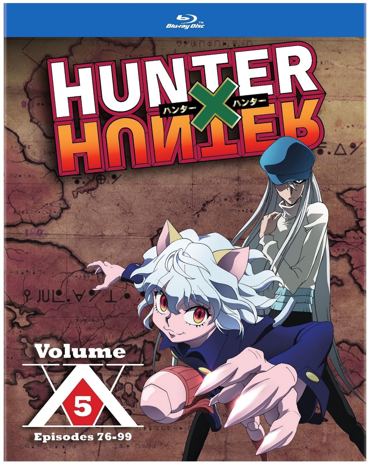 Hunter X Hunter Set 5 Blu-Ray(ハンター×ハンター（2011年版） パート5　76-99話)