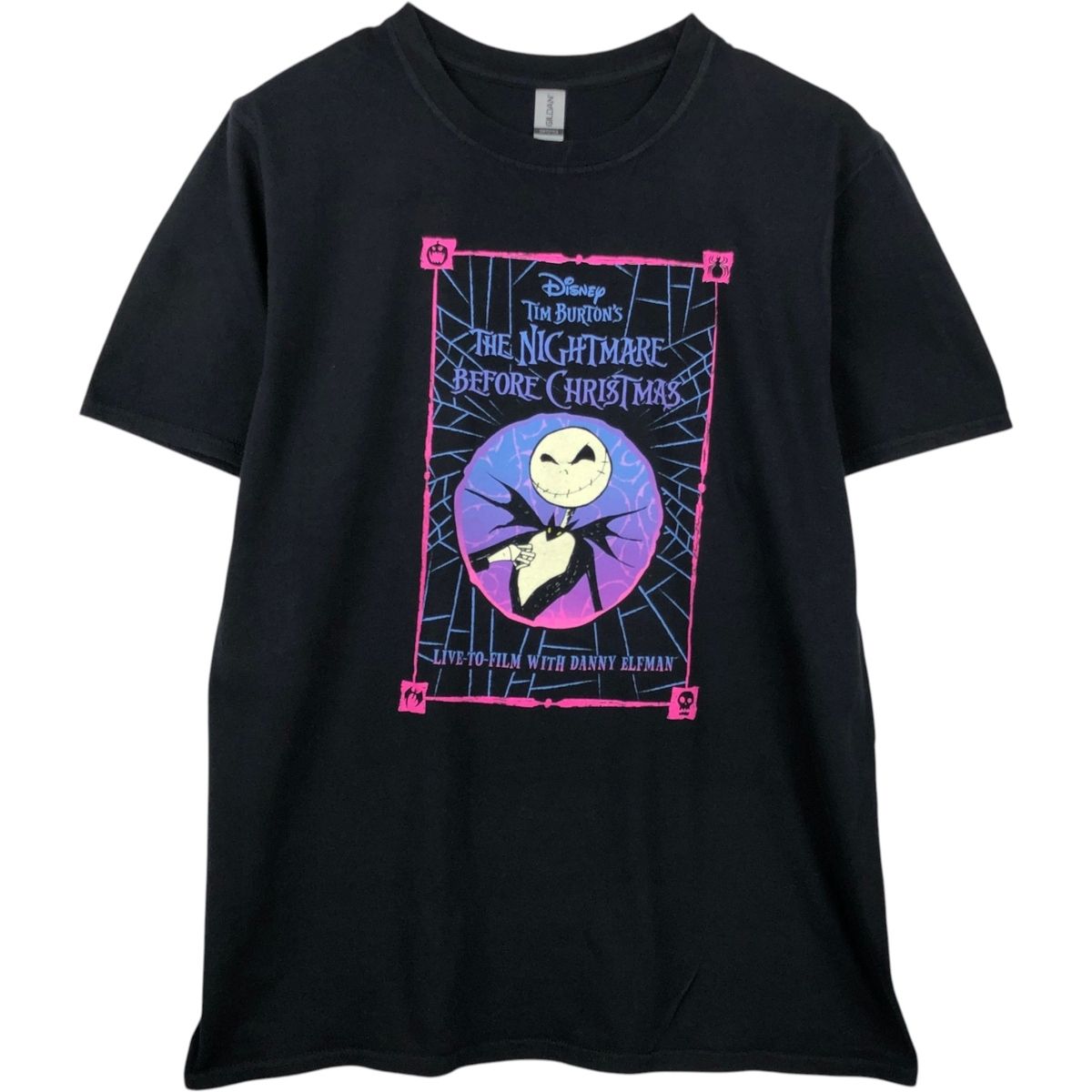 古着 ギルダン GILDAN THE NIGHTMARE BEFORE CHRISTMAS ナイトメアー ビフォア クリスマス キャラクタープリントTシャツ/eaa648205
