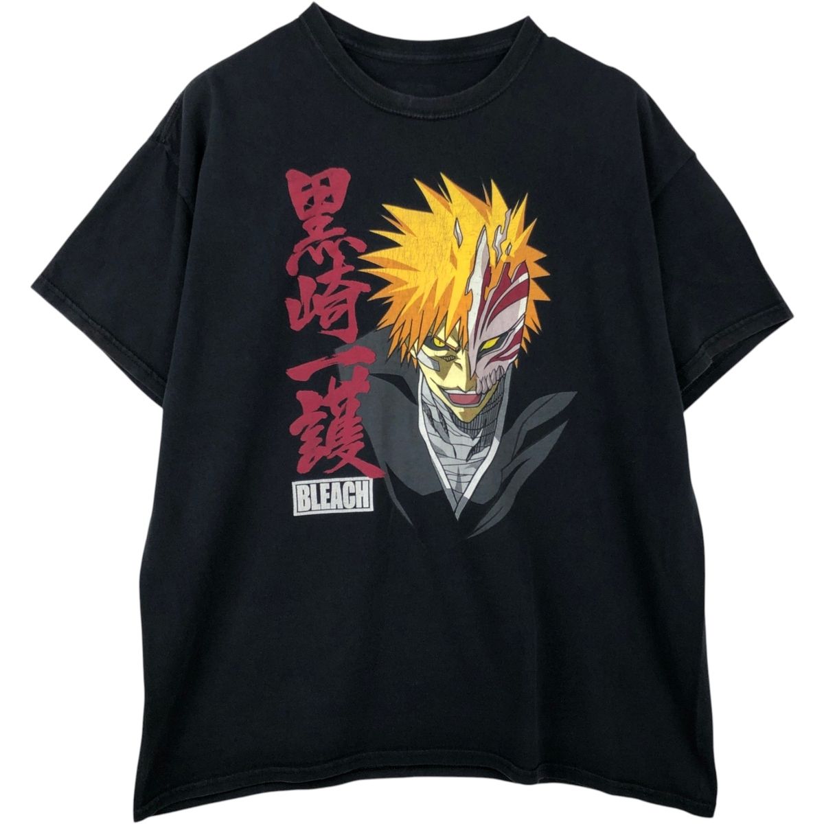 古着 BLEACH ブリーチ アニメ キャラクタープリントTシャツ メンズXL相当/eaa648208