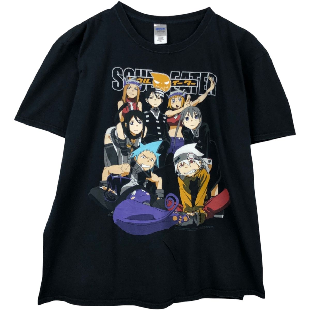 古着 ギルダン GILDAN SOUL EATER ソウルイーター アニメ キャラクタープリントTシャツ メンズXL相当/eaa648244