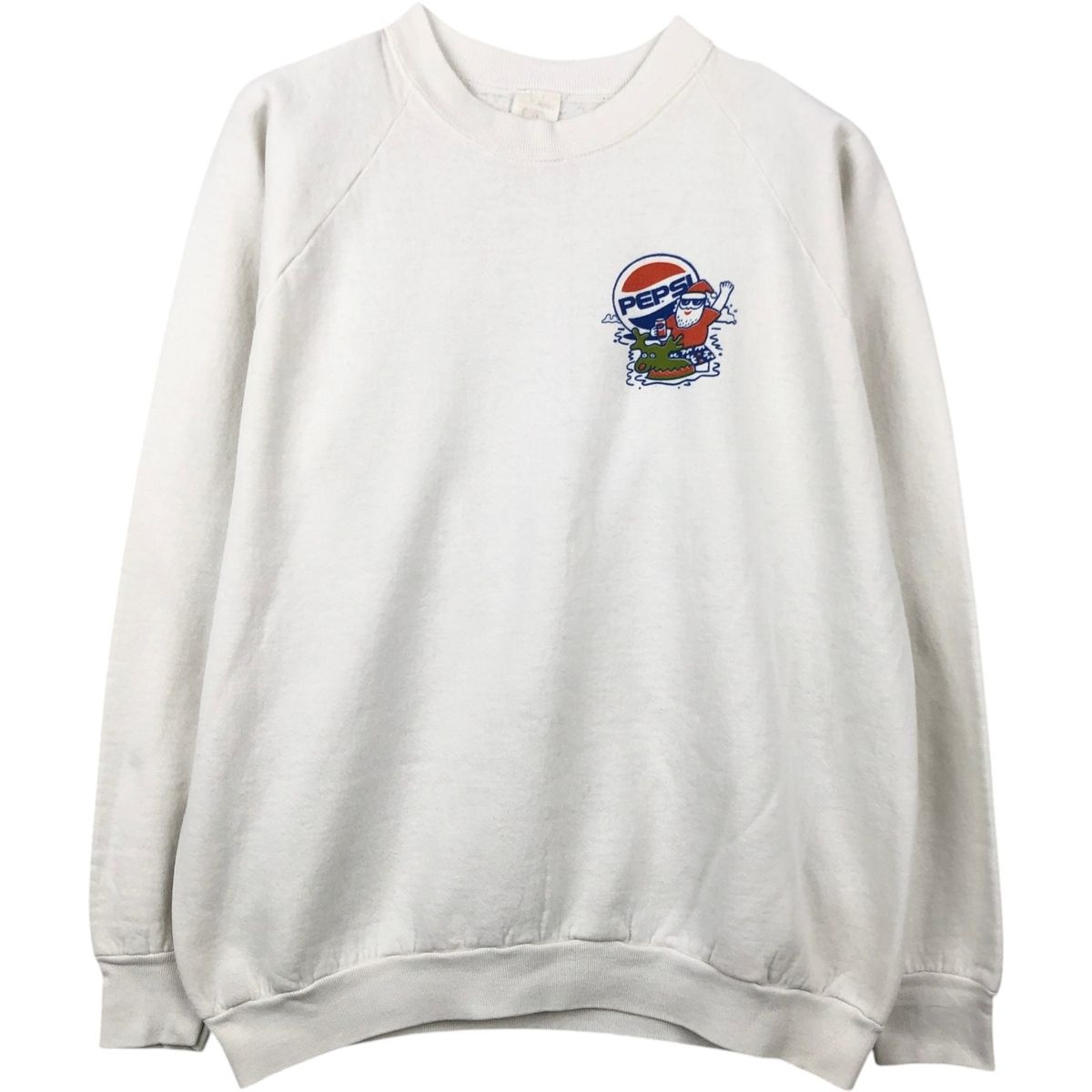 古着 90年代 フルーツオブザルーム FRUIT OF THE LOOM PEPSI-COLA ペプシコーラ クリスマス柄 アドバタイジング/eaa650150