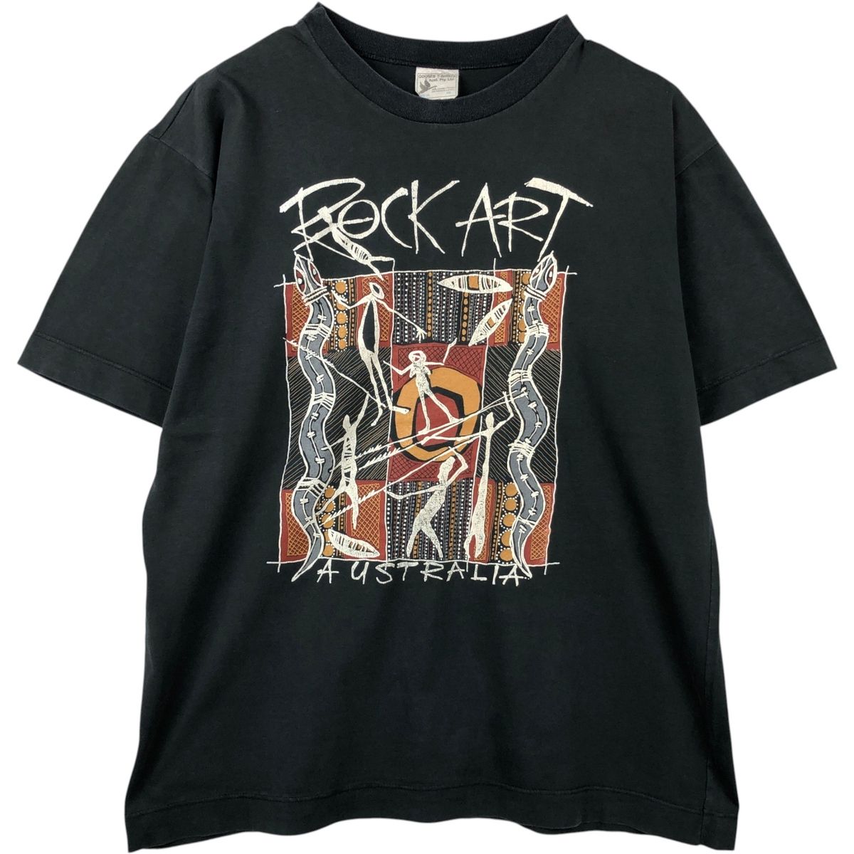 古着 90年代 GOOSES T-SHIRTS アートTシャツ メンズL相当 ヴィンテージ/eaa649665