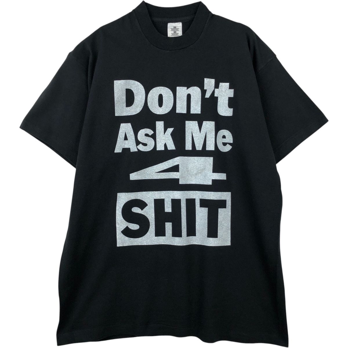【90s-00s】メッセージプリントTシャツ 古着 90年代 メッセージプリントTシャツ メンズXL相当 ヴィンテージ