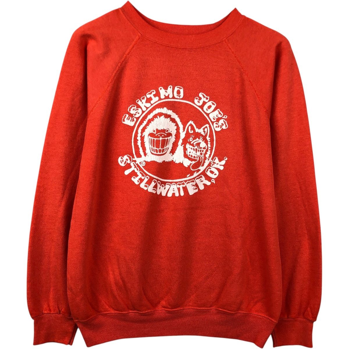 古着 80年代 ヘインズ Hanes ESKIMO JOE'S エスキモージョーズ 青タグ アドバタイジング スウェットシャツ トレーナー USA製/eaa650146