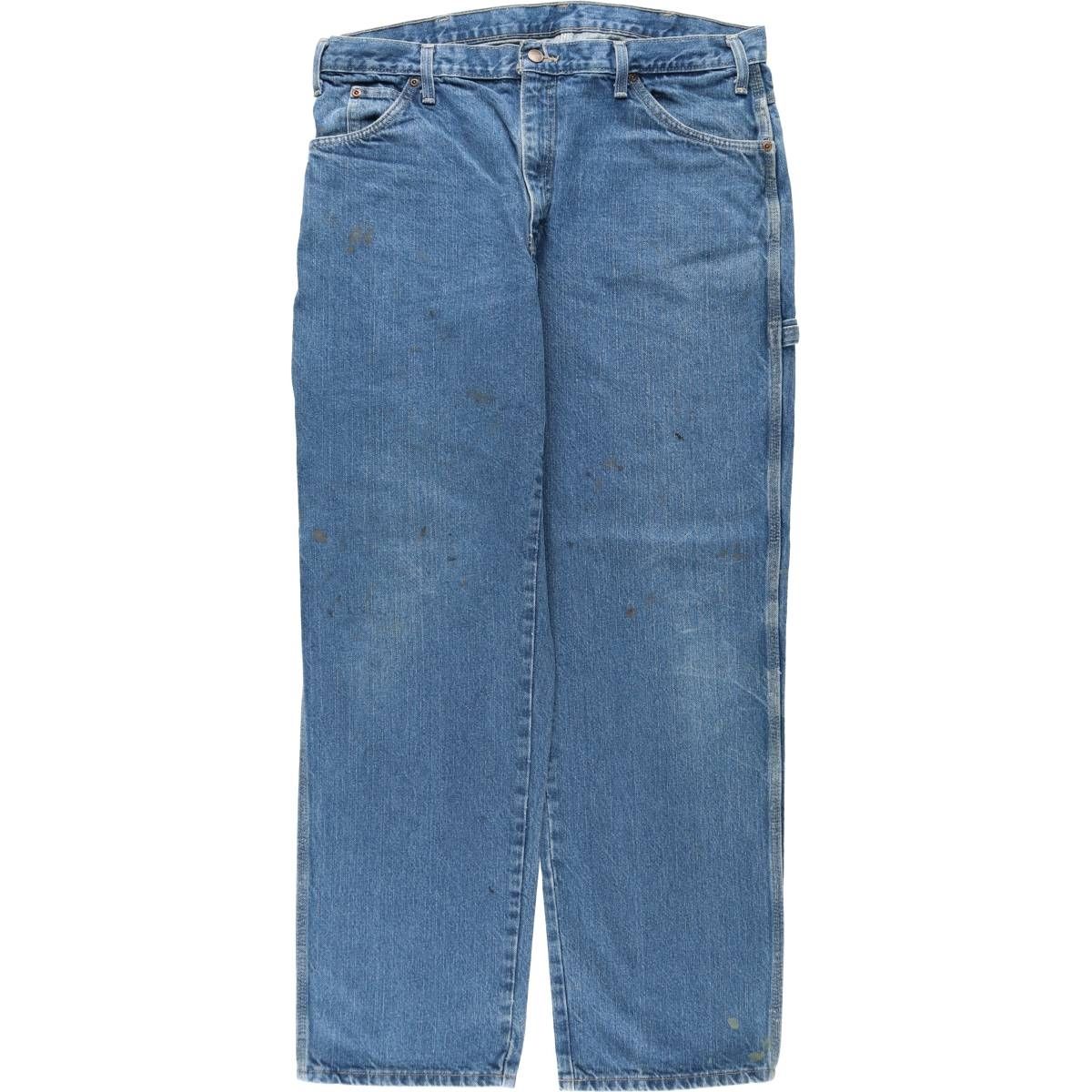 古着 ディッキーズ Dickies デニムペインターパンツ メンズw37相当/eaa649403