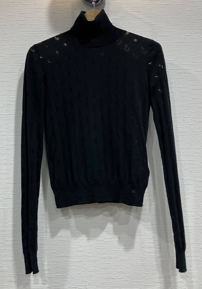 MARTIN MARGIELA 長袖ニット S51HA1096 ブラック メゾンマルジェラ