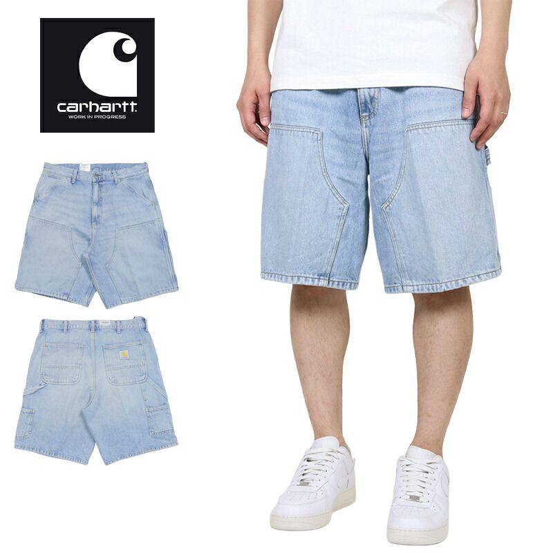 カーハートWIP パンツ Carhartt WIP ショートパンツ デニムショーツ ハーフパンツ ダブルニー リラックスフィット メンズ ブランド 大きいサイズ おしゃれ おすすめ 人気 carhartt209 30 32 34 36