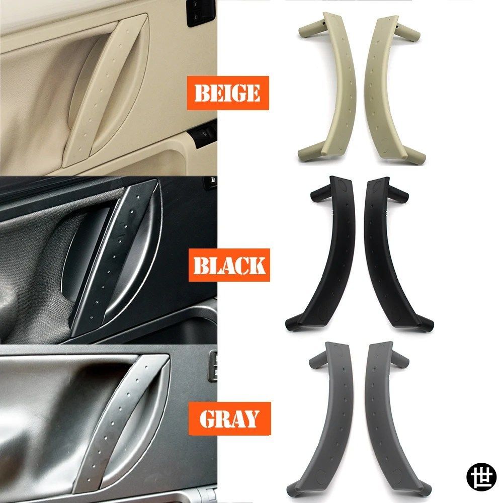 フォルクスワーゲン VW ビートル 1998-2010 用 2個セット インテリア左右ドアプルハンドルカバーパネル 1C0867171B 1C0867172B