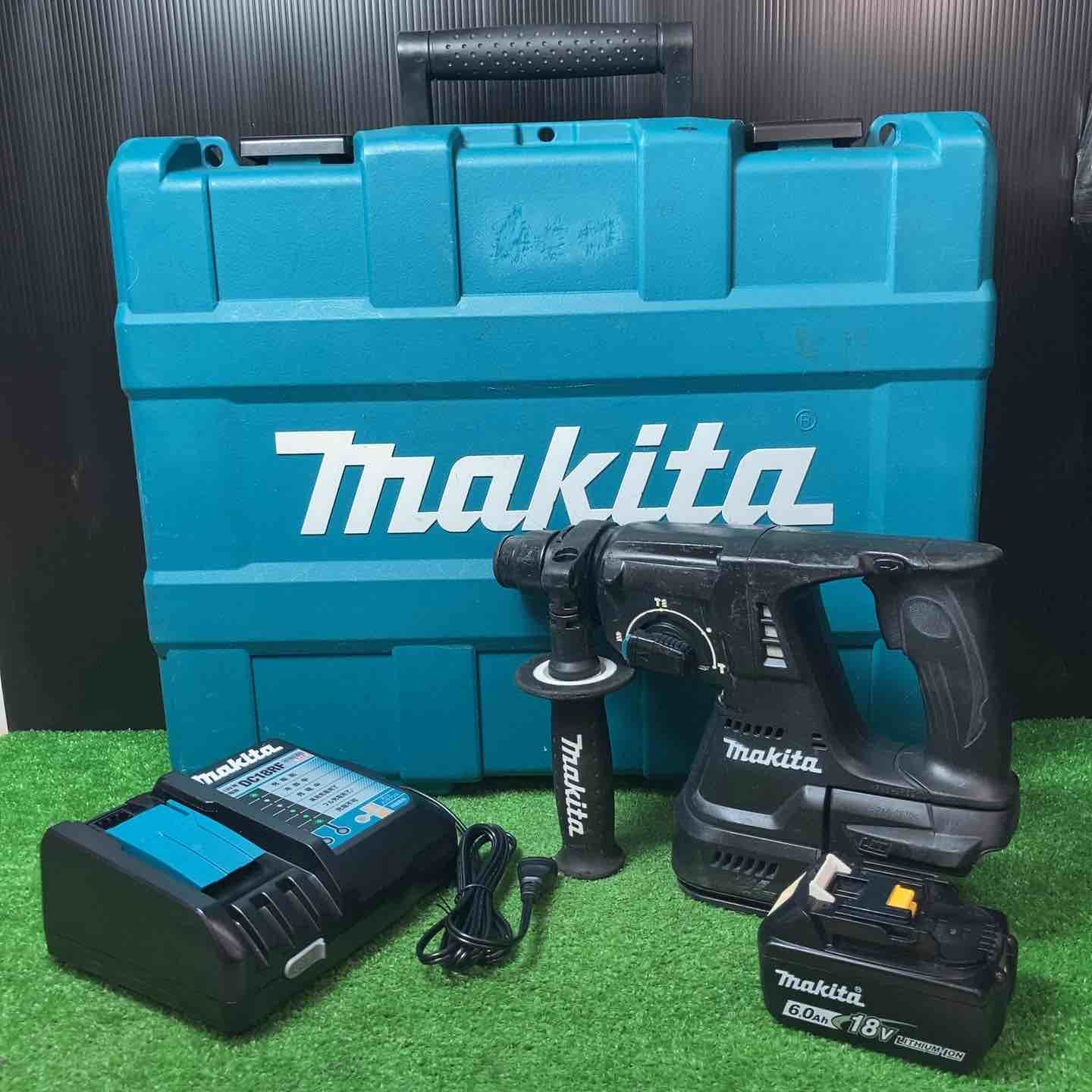 マキタ コードレス(ロータリ)ハンマドリル HR244DRGB 18V6.0Ahバッテリー1個付き！【岩槻店】