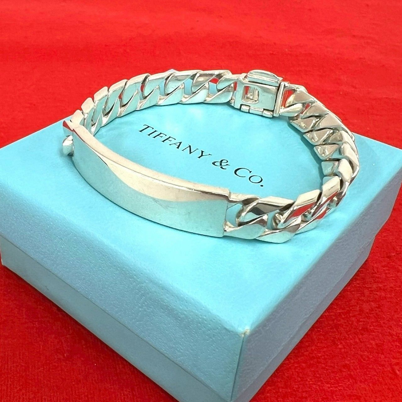【5/15まで掲載】Tiffany オールドティファニー ID チェーン美品 極 美品 TIFFANY&Co. ティファニー ヴィンテージ ID チェーン