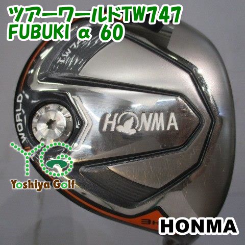 フェアウェイウッド ホンマ ツアーワールドTW747/FUBUKI α 60/R/16.5[150944]