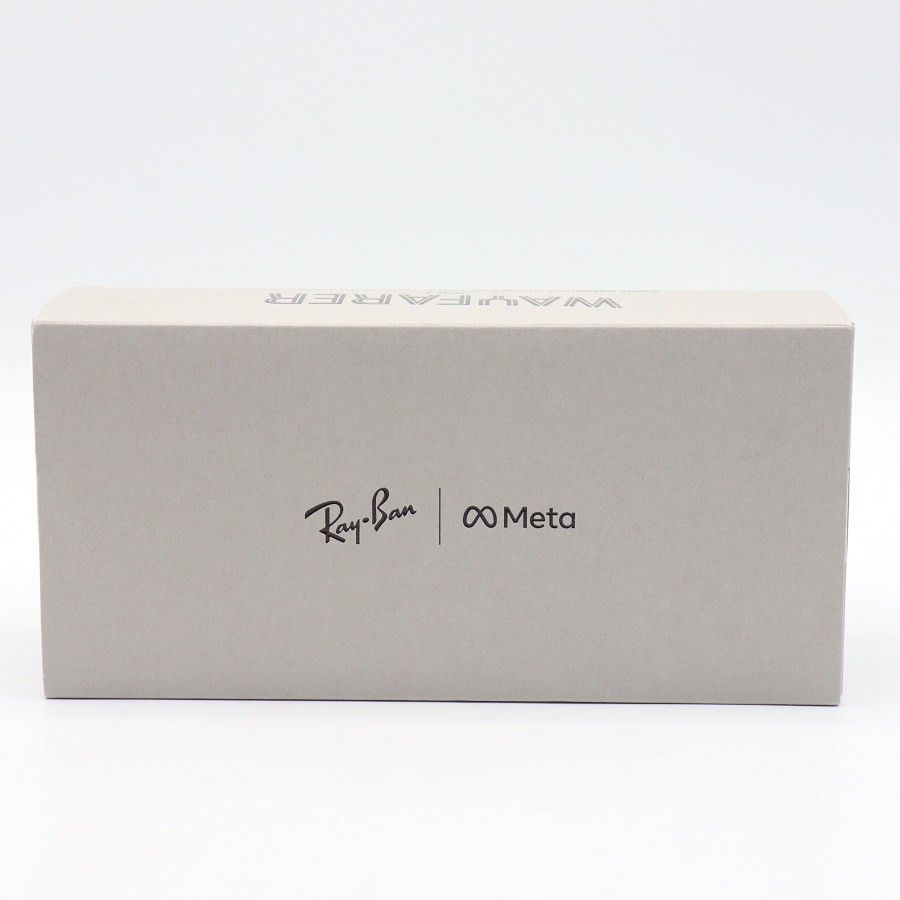 【新品未開封】Ray-Ban Meta Wearable WAYFARER 第2世代 0RW4012 601ST3 マットブラック 50mm 偏光レンズ 電子機能付きサングラス レイバン メタ 本体