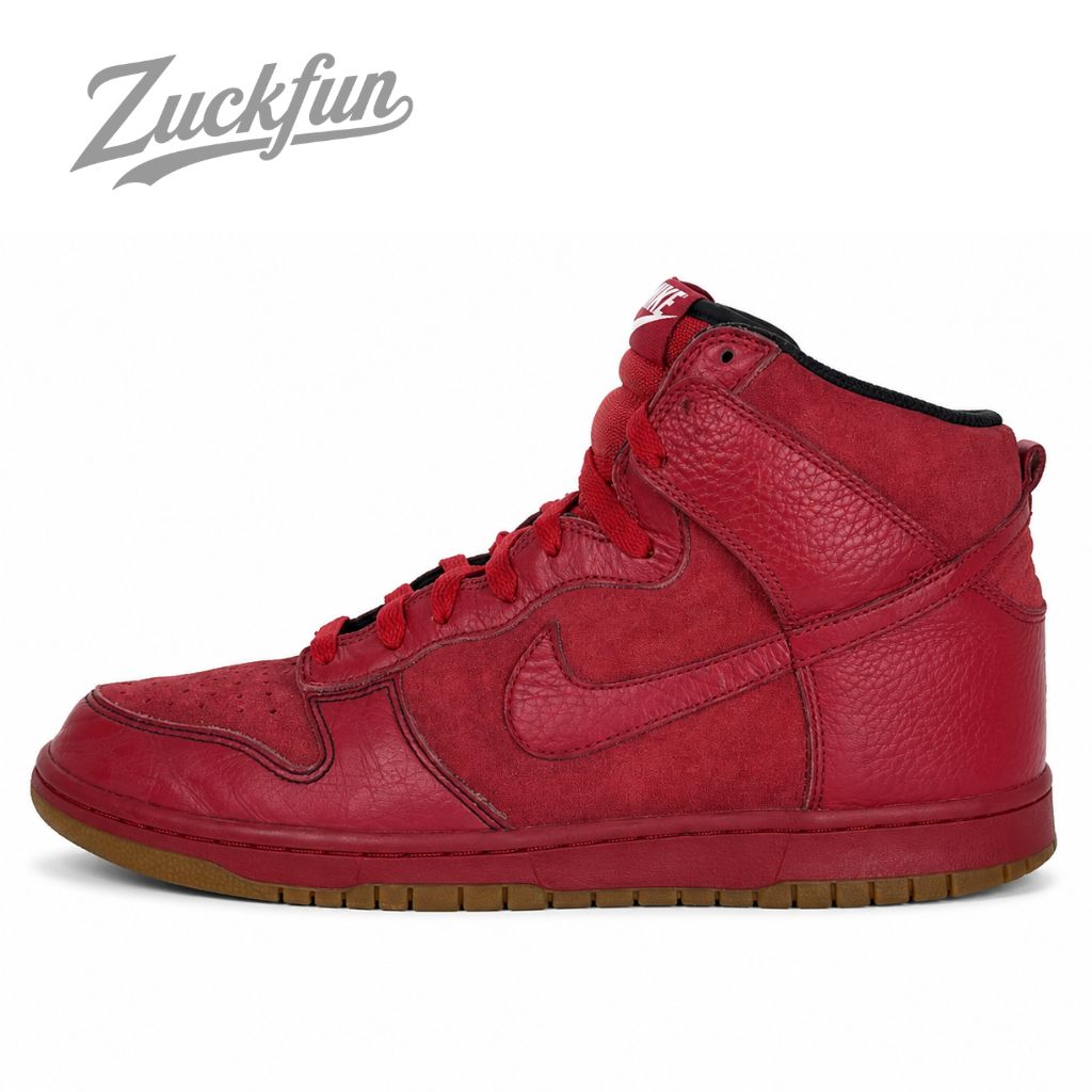 ビックサイズ NIKE DUNK HIGH 08 ダンク ハイ カット レッド ブラック 