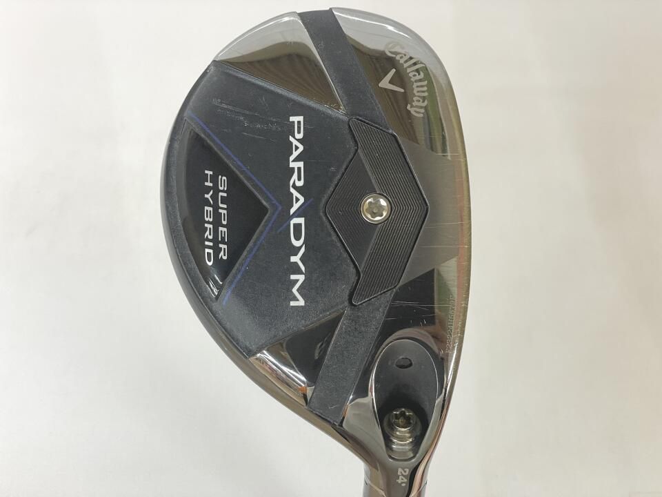 キャロウェイ　PARADYM SUPER HYBRID　24度　Mc80　for Callaway　Sフレックス　ユーティリティ　中古　ゴルフドゥ！岡山青江店【最短即日発送】