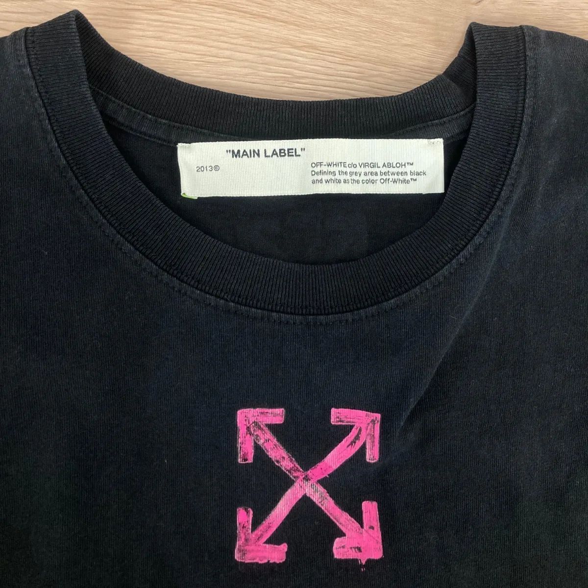 OFF-WHITE オフホワイト Tシャツ 半袖 ブラック Mサイズ 