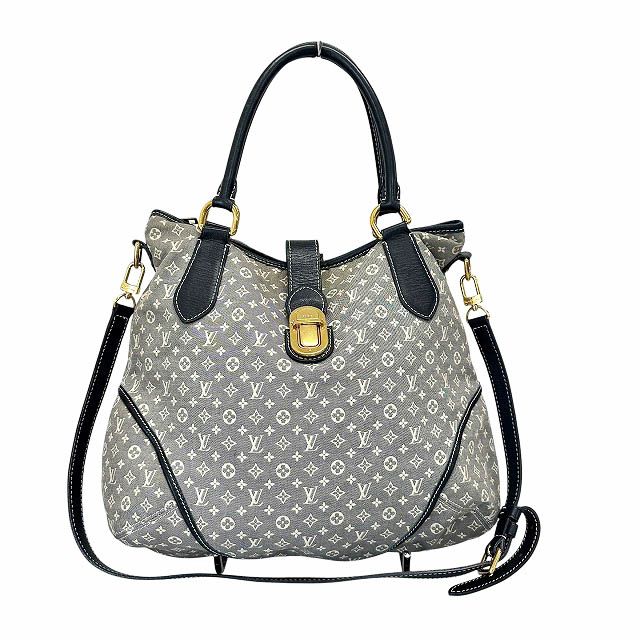 ルイヴィトン LOUIS VUITTON モノグラム イディール エレジー 2WAY トート ショルダー バッグ M56697 アンクル 紺ネイビー ブランド古着ベクトル 中古▲260612