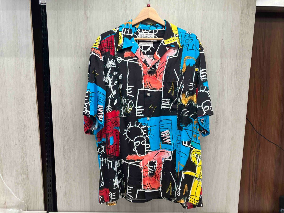 WAKO MARIA × JEAN MICHEL BASQUIAT ワコマリア × ジャン ミシェル・バスキア アロハシャツ XL