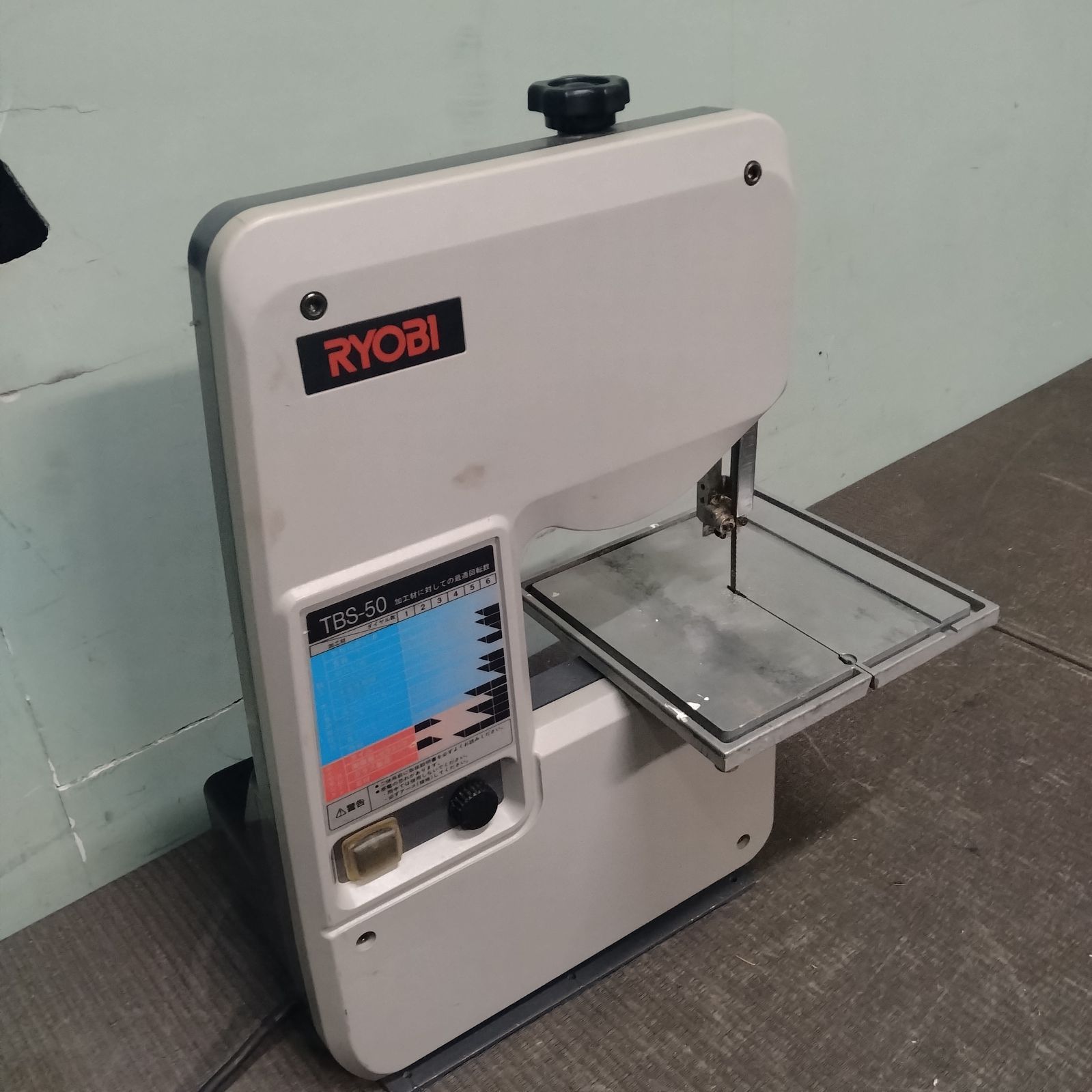 ◯ RYOBI リョービ 卓上バンドソー TBS-50 電動工具 動作確認済み 3F