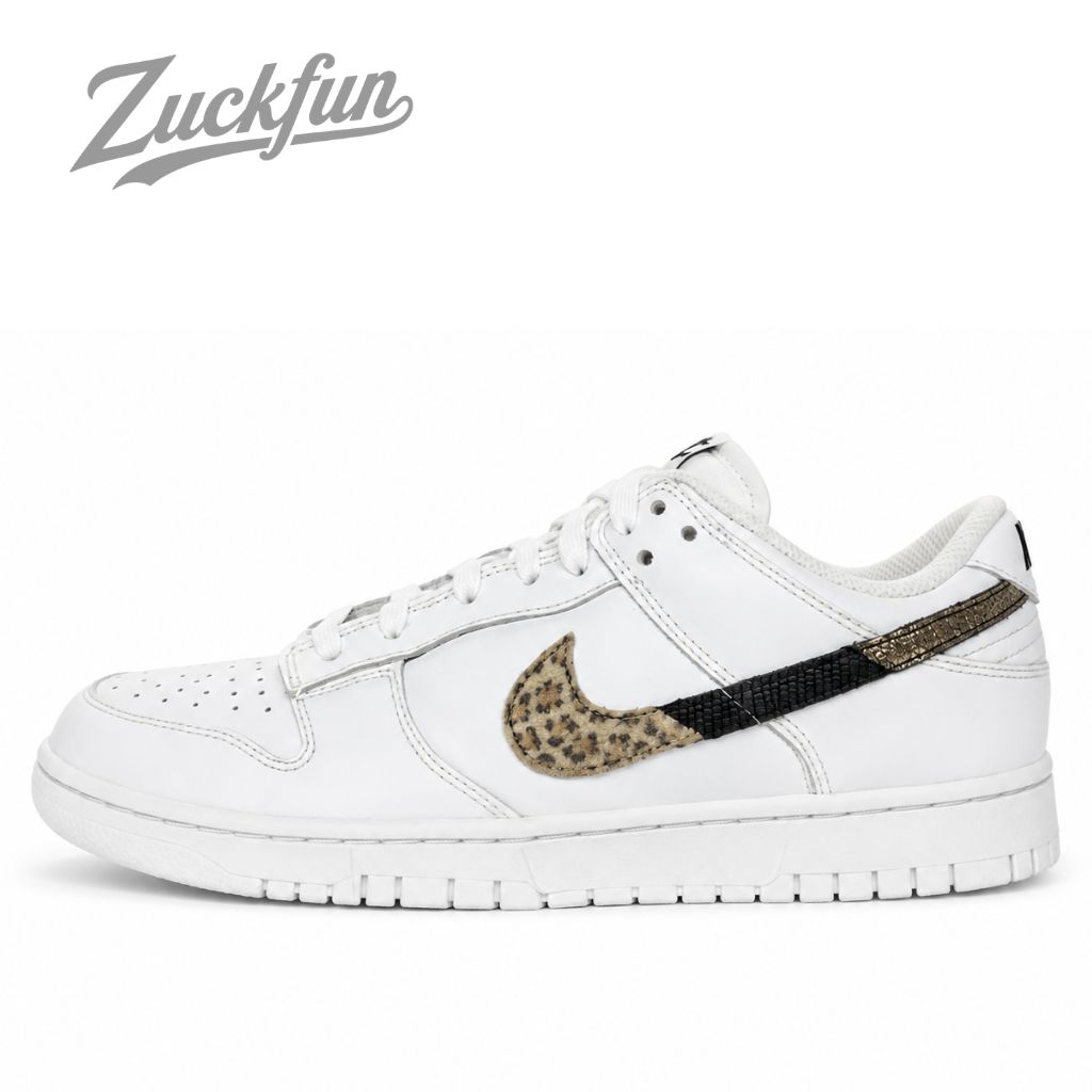 美品 NIKE DUNK LOW SE アニマル スウッシュ ダンク ロー カット