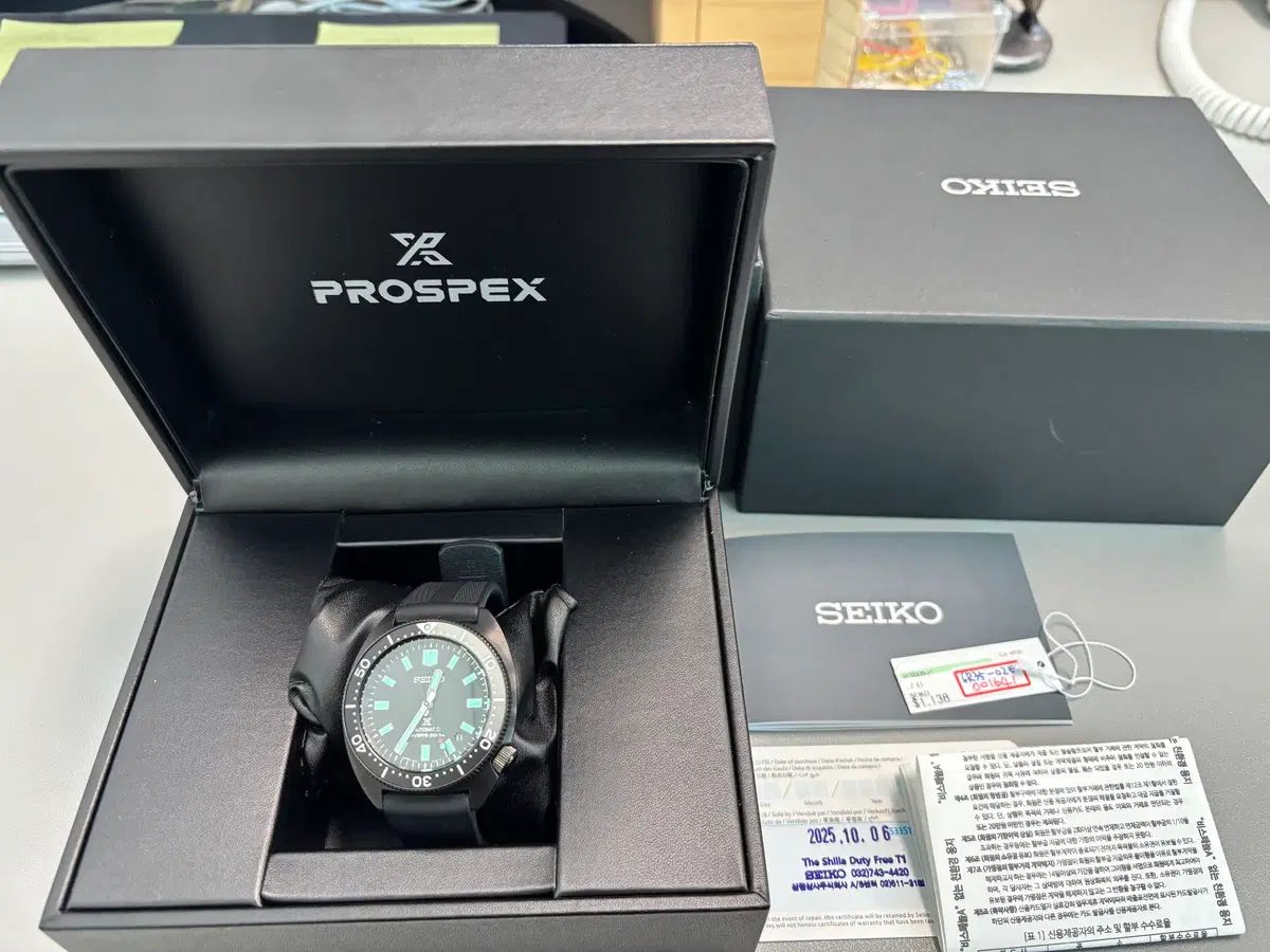 SEIKO セイコー spb 335 (spb 317 ブラック スリムタートル 限定モデル) 出品