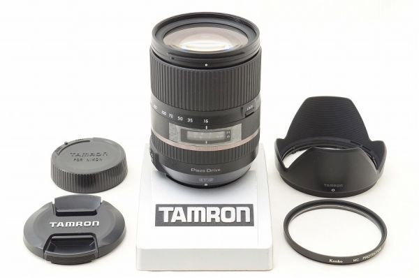 ☆極上美品☆ TAMRON タムロン 16-300mm F3.5-6.3 Di II VC PZD MACRO B016 Nikon用 ♯26060806