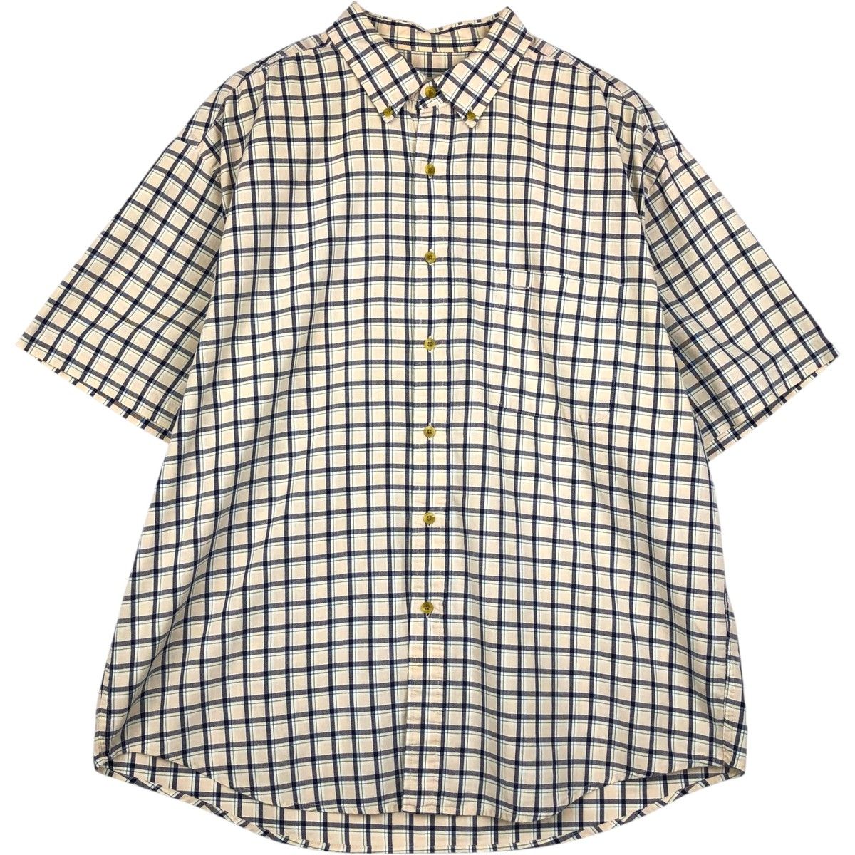 古着 エディーバウアー Eddie Bauer 長袖 ボタンダウンチェックシャツ メンズXL相当/eaa623298
