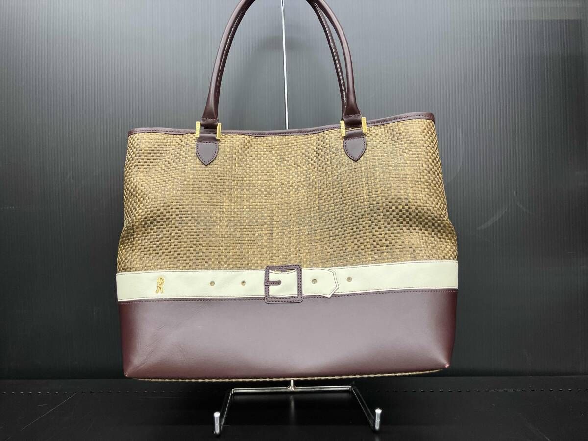 Roberta di Camer inoトートバッグ ブラウン