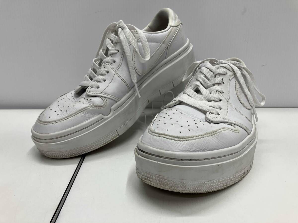 NIKE WMNS AIR JORDAN 1 ELEVATE LOW ナイキ ウィメンズエアジョーダン 厚底スニーカー 白 26cm DH7004-111