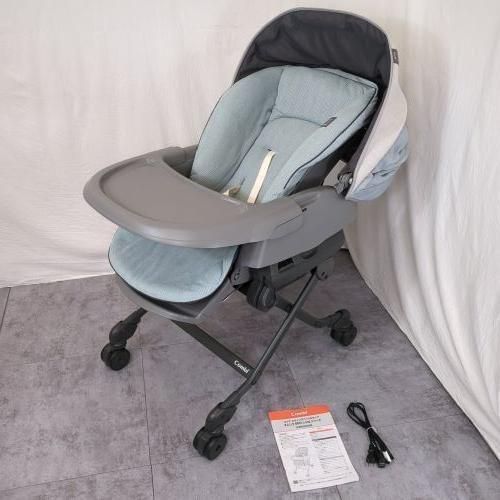 ホワイトレーベル ネムリラ AUTO SWING BEDi Long スリープシェル EG 電動ハイローチェア コンビ(Combi)