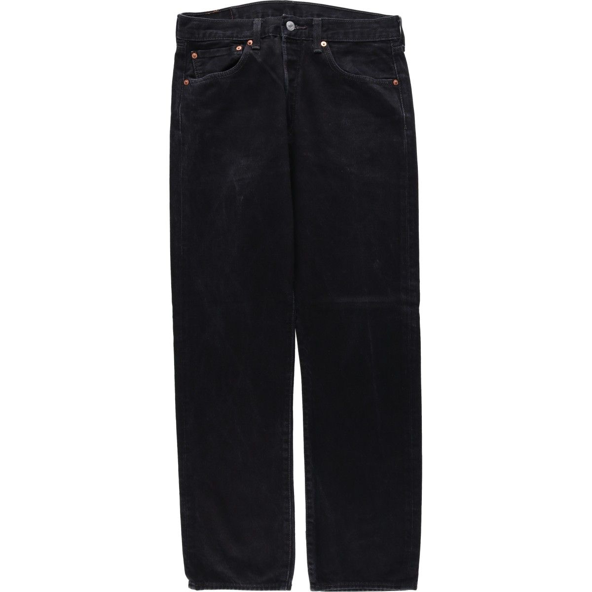 古着 リーバイス Levi's 501 ブラックデニム ストレートデニムパンツ メンズw33相当/eaa622461