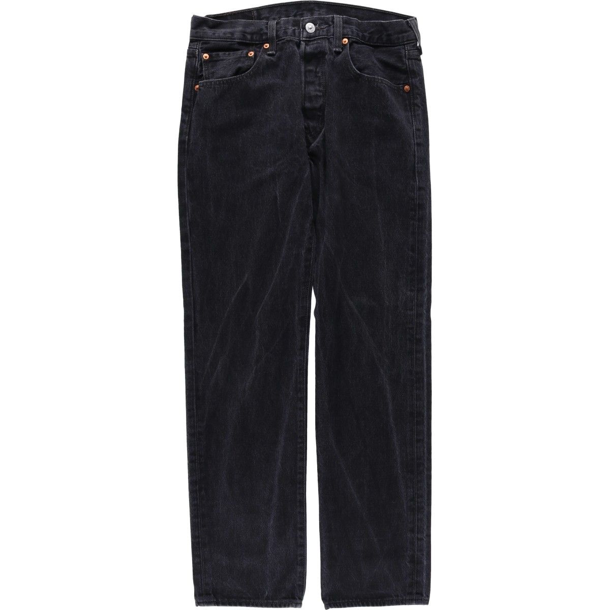 古着 リーバイス Levi's 501 ブラックデニム ストレートデニムパンツ メンズw32相当/eaa622458