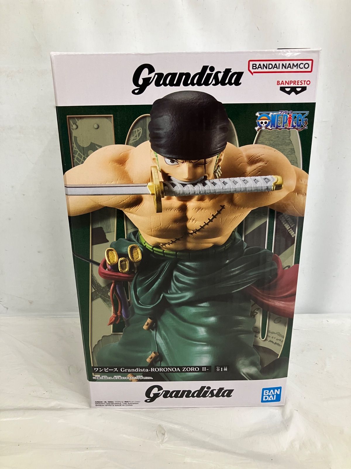 未開封 ONE PIECE ワンピース Grandista RORONOA ZORO Ⅱ フィギュア