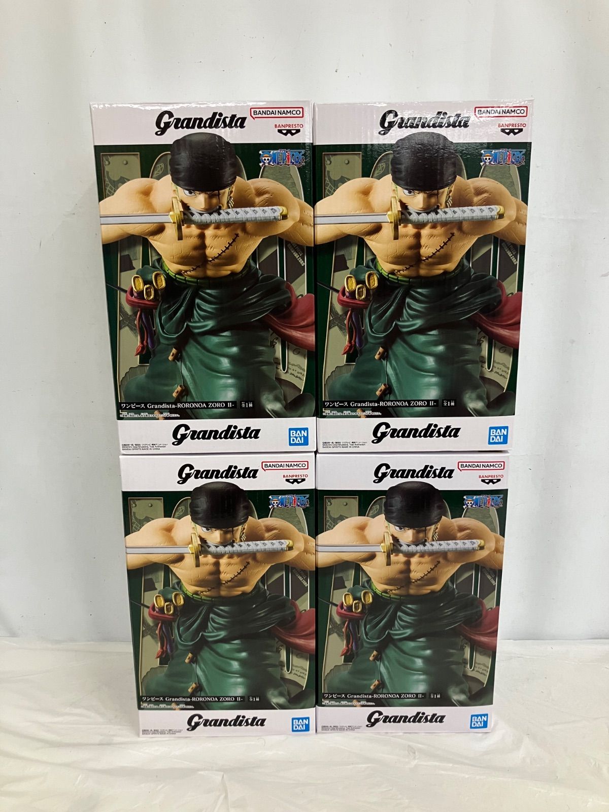 未開封 ONE PIECE ワンピース Grandista RORONOA ZORO Ⅱ フィギュア