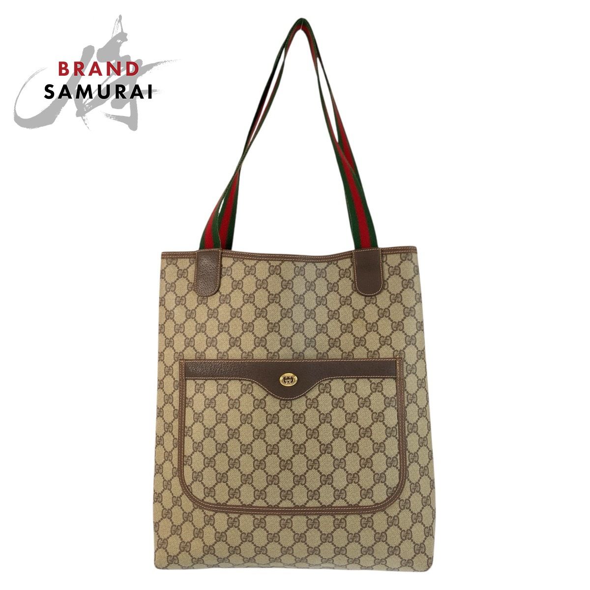 美品 GUCCI グッチ ヴィンテージ シェリーライン GGスプリーム