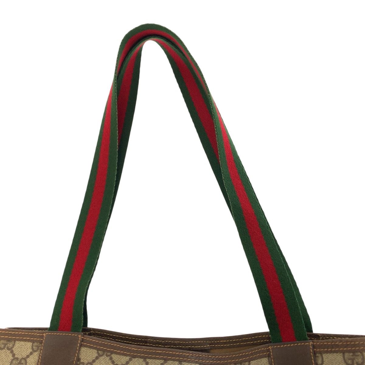 美品 GUCCI グッチ ヴィンテージ シェリーライン GGスプリーム 