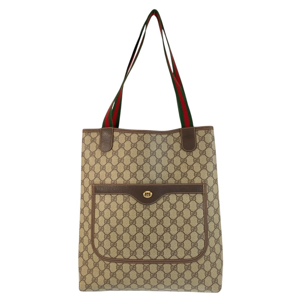 美品 GUCCI グッチ ヴィンテージ シェリーライン GGスプリーム
