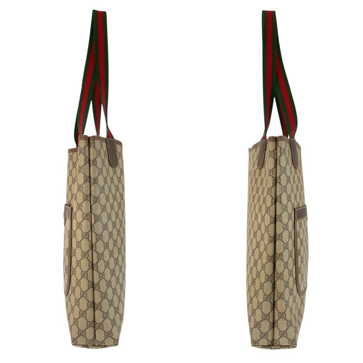 美品 GUCCI グッチ ヴィンテージ シェリーライン GGスプリーム