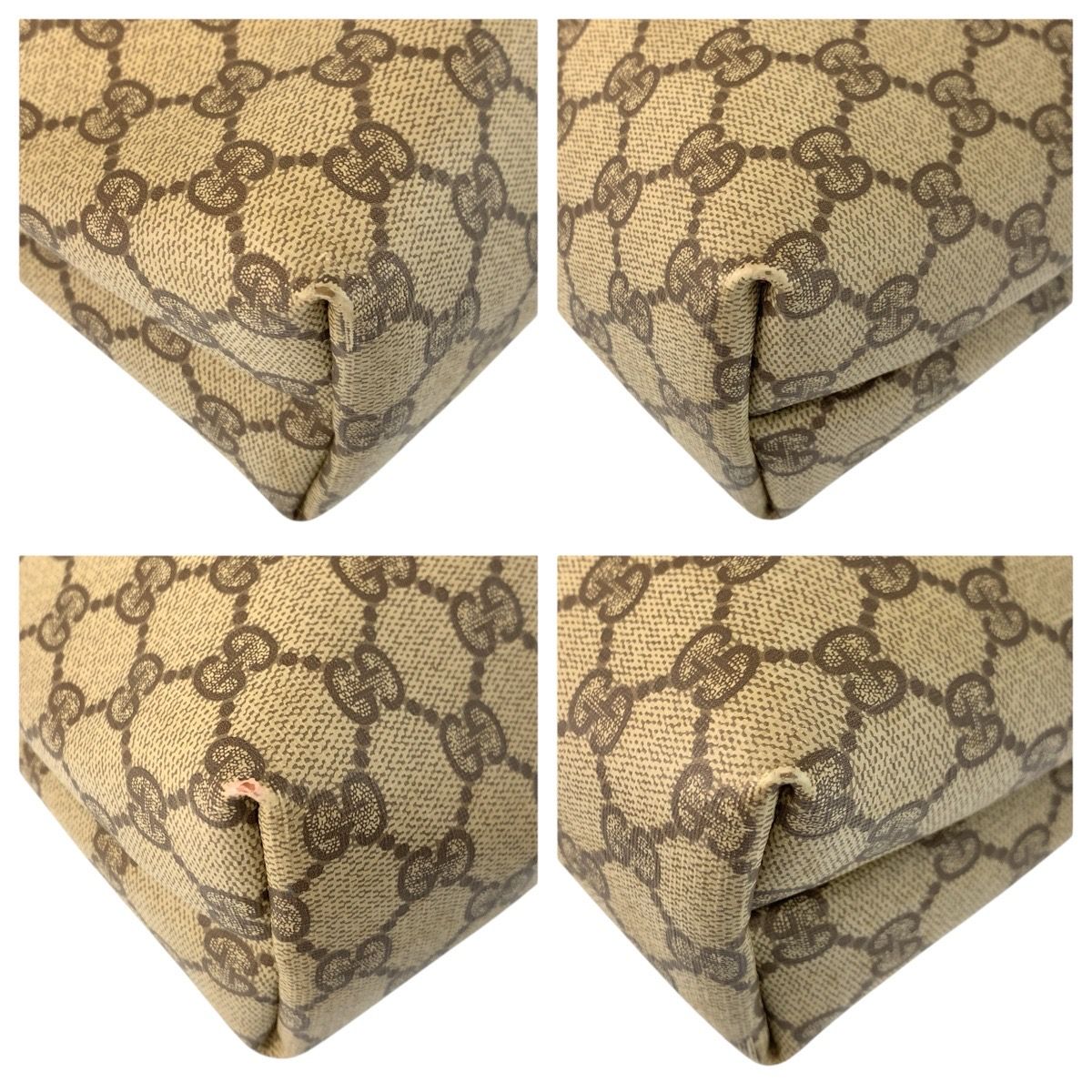 美品 GUCCI グッチ ヴィンテージ シェリーライン GGスプリーム 