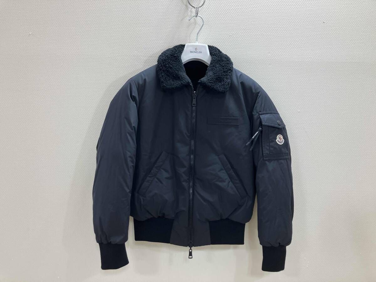 MONCLER モンクレール ダウンジャケット ボンバータイプダウンジャケット Maulevrier Bomber K20911A0014559876 黒 0 冬