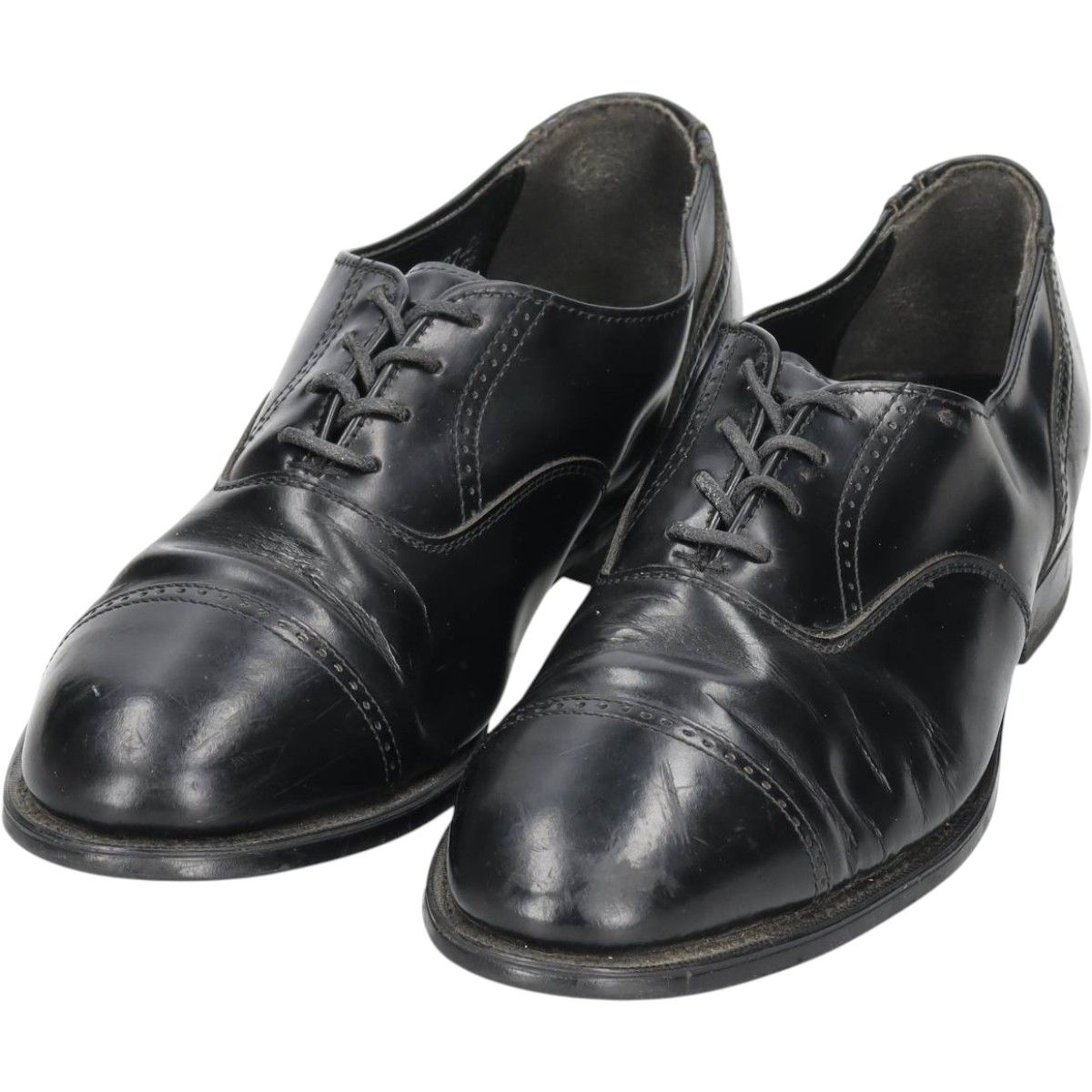 古着 ストレートチップシューズ 8 1/2 D メンズ26.5cm相当/saa010275