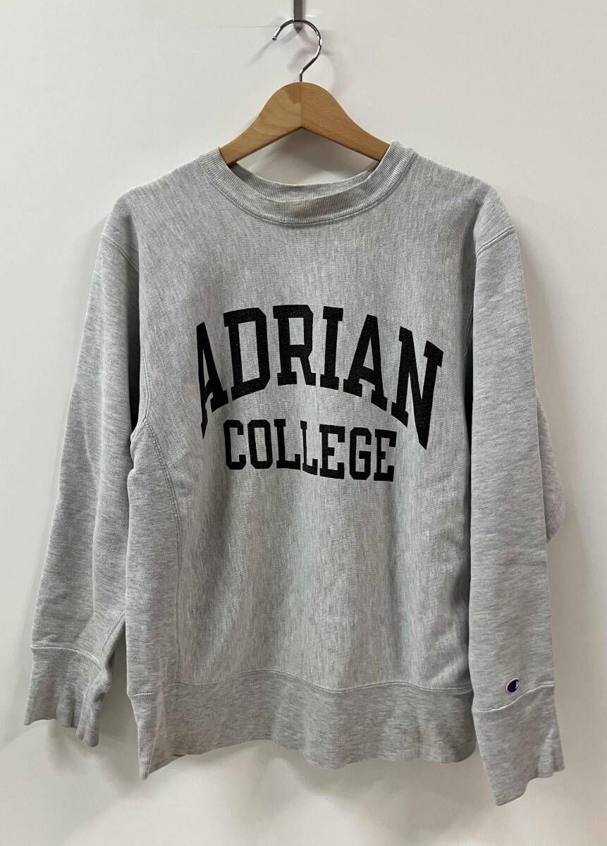 Champion REVERSE WEAVE チャンピオン リバースウェーブ スウェット 80s トリコプリントタグ ADRIAN グレー 8,193円